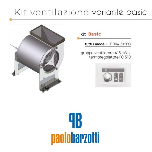 Camino a legna Confort 2.0 frontale 80 - immagine 6