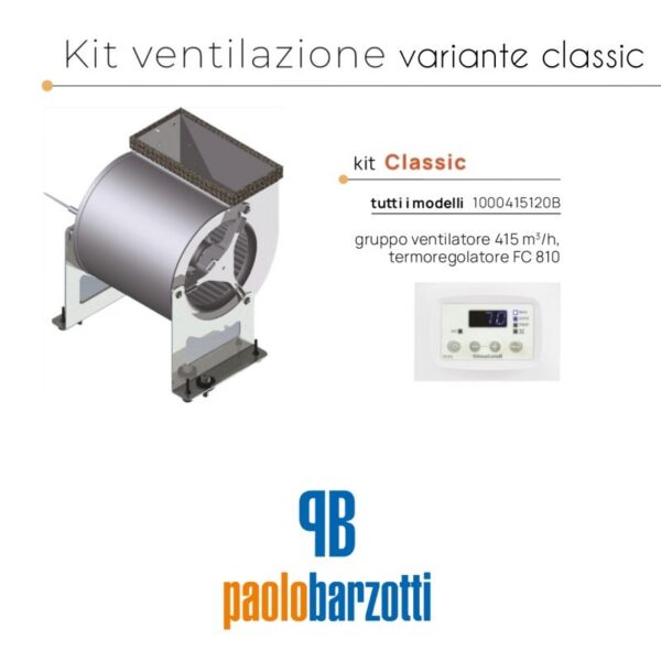 Camino a legna Confort 2.0 frontale 80 - immagine 5