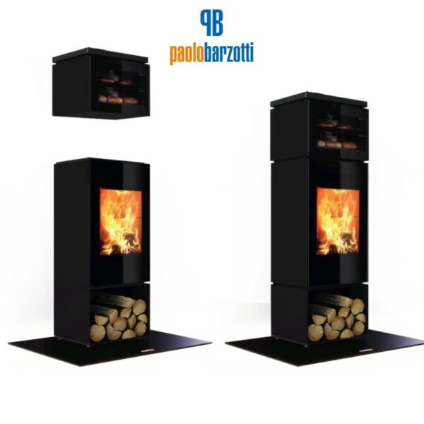 Stufa a legna 400 - 8,8 kw - immagine 6