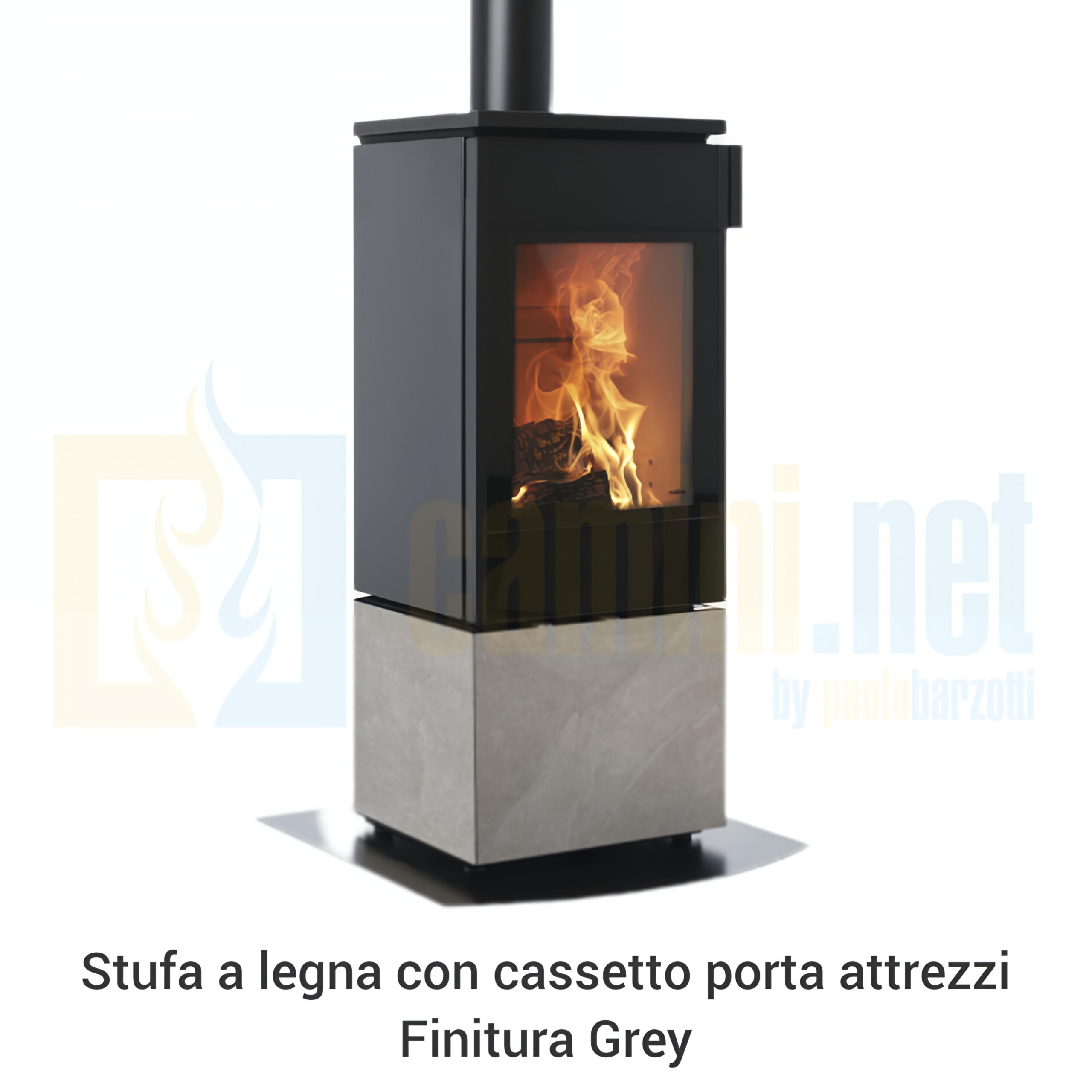 Stufa a legna 500 7,2 kW / 8,8 kw - immagine 3