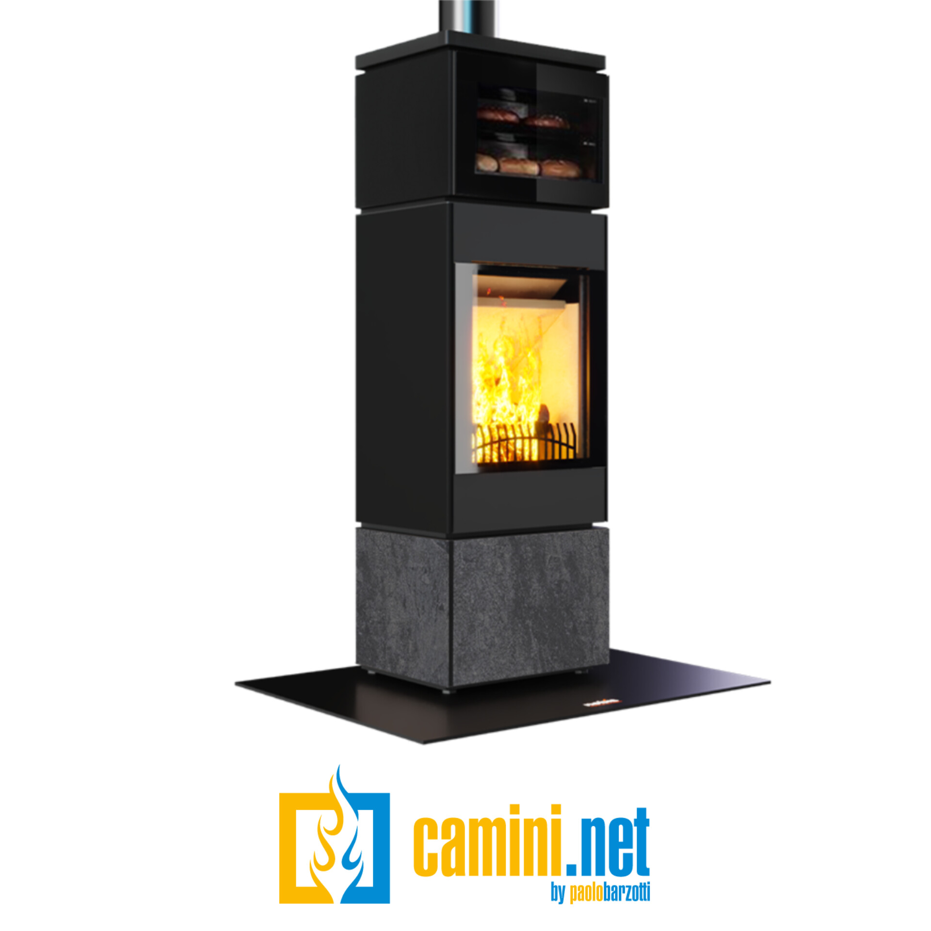 Stufa a legna 500 7,2 kW / 8,8 kw - immagine 9