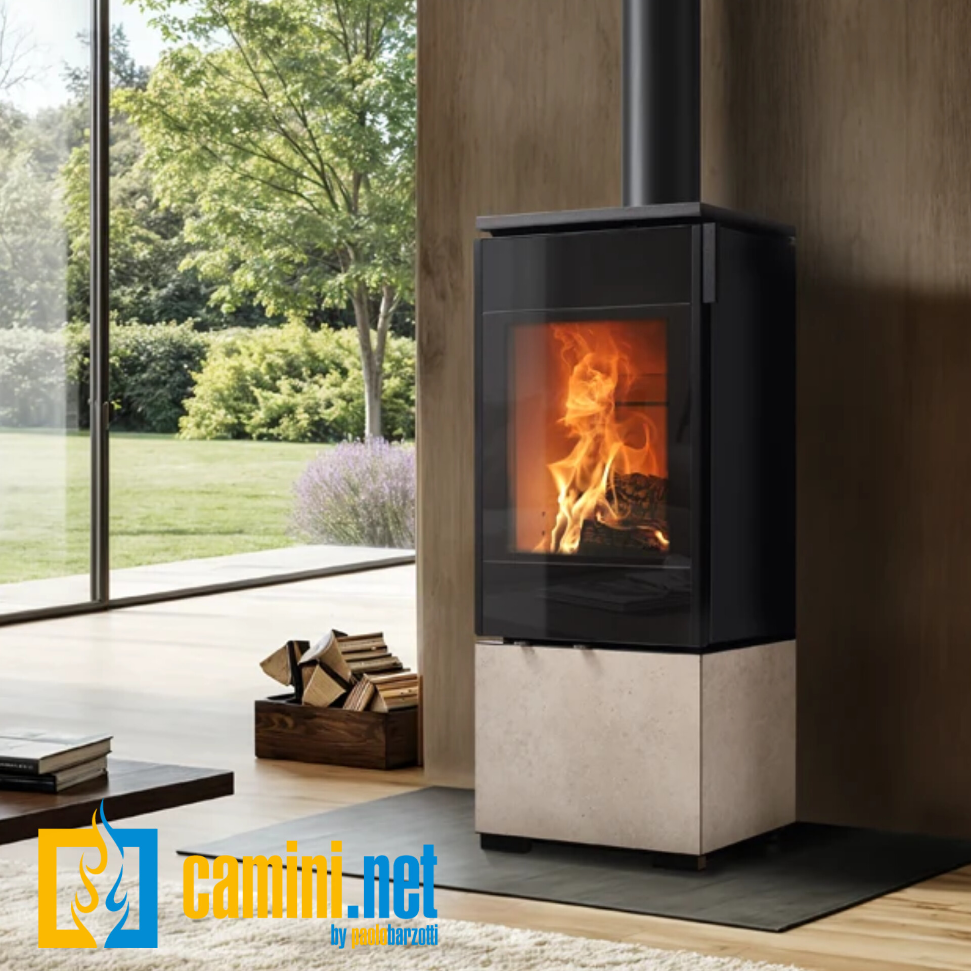 Stufa a legna 500 7,2 kW / 8,8 kw