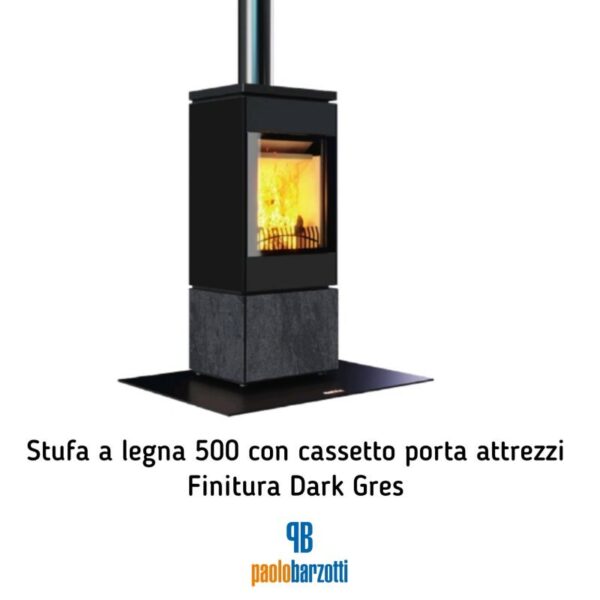Stufa a legna 500 - 8,8 kw - immagine 10