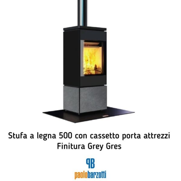 Stufa a legna 500 - 8,8 kw - immagine 9