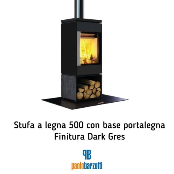 Stufa a legna 500 - 8,8 kw - immagine 7
