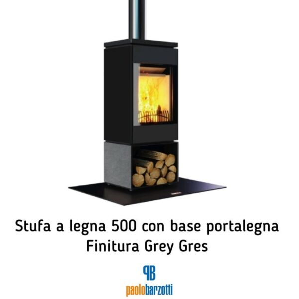 Stufa a legna 500 - 8,8 kw - immagine 6