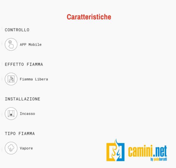 Camino elettrico ad acqua Linea 150 - immagine 7
