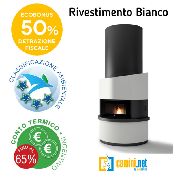 Camino a pellet Michelangelo - immagine 2
