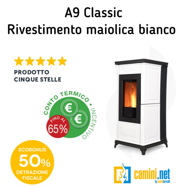 Stufa a pellet A9 Classic - immagine 6