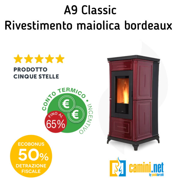 Stufa a pellet A9 Classic - immagine 7