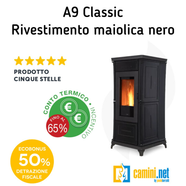 Stufa a pellet A9 Classic - immagine 8