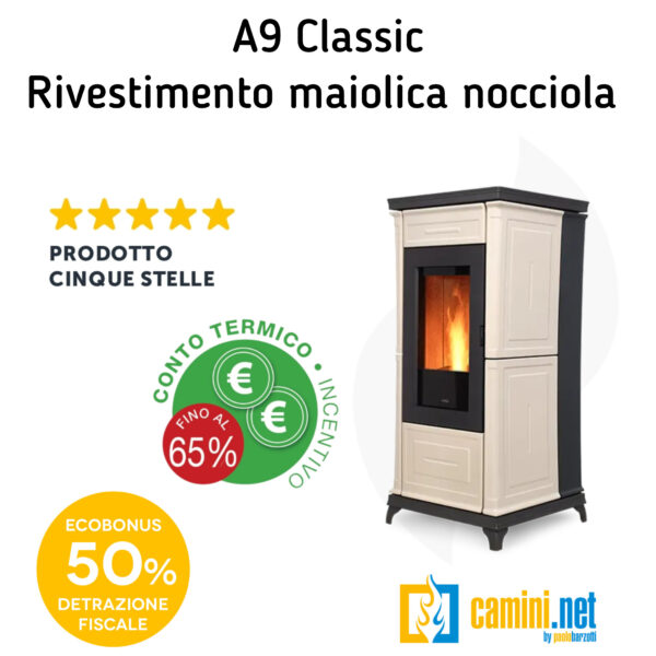 Stufa a pellet A9 Classic - immagine 9
