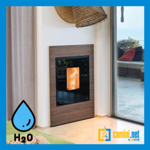 Termocamino a pellet Ulisse HB14 HYDRO