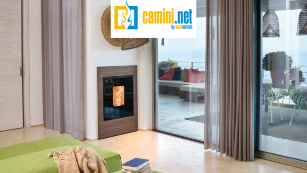 Termocamino a pellet Ulisse HB17 HYDRO - immagine 3