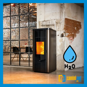 Termostufa a pellet Shape H20 IDRO