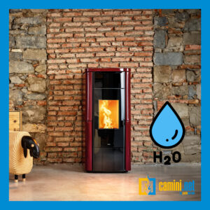 Termostufa a pellet Shape H25 IDRO