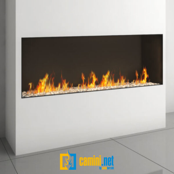 Camino a gas Clear 170 frontale alto - immagine 3