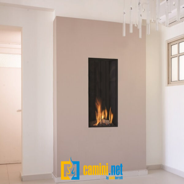 Camino a gas Clear 40 frontale - immagine 6