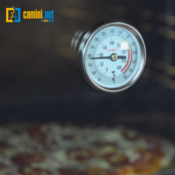 Inserto a legna Aranda con forno professionale - immagine 6