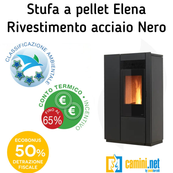 Stufa a pellet Elena - immagine 5
