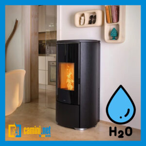 Termostufa a pellet Shape Glass H12 - H10