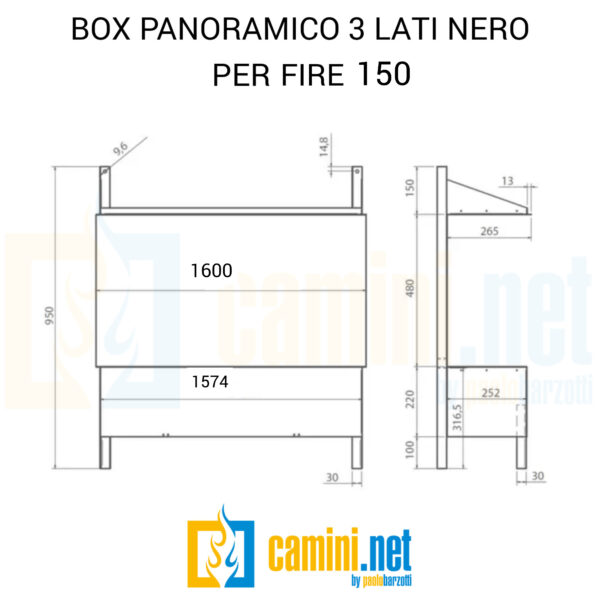 Bruciatore a bioetanolo Fire 150 con telecomando - immagine 10