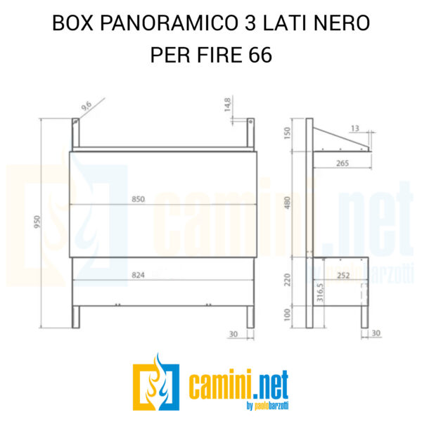 Bruciatore a bioetanolo Fire 66 con telecomando - immagine 9