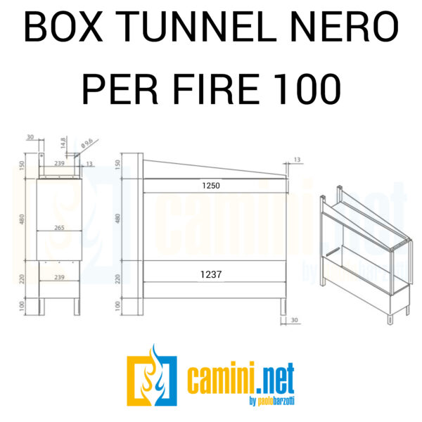 Bruciatore a bioetanolo Fire 100 con telecomando - immagine 6