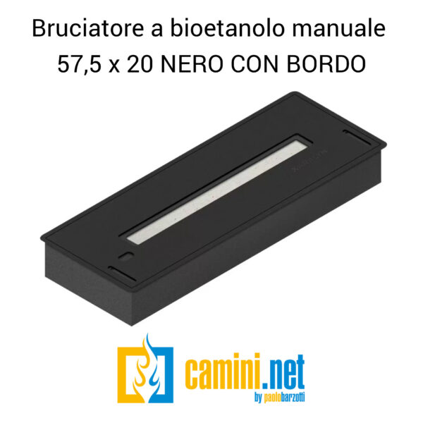Bruciatore a bioetanolo manuale 57,5x20 - immagine 6