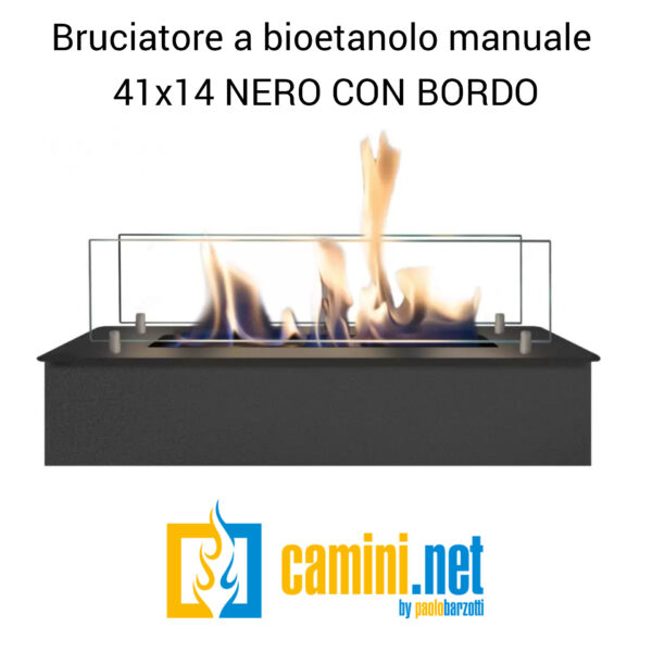 Bruciatore a bioetanolo manuale 41x14 - immagine 3