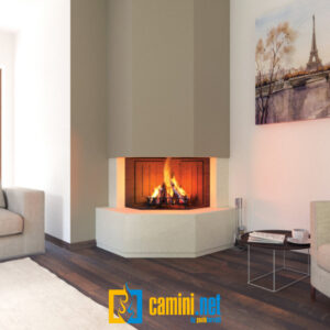 Camino rustico AGE con rivestimento