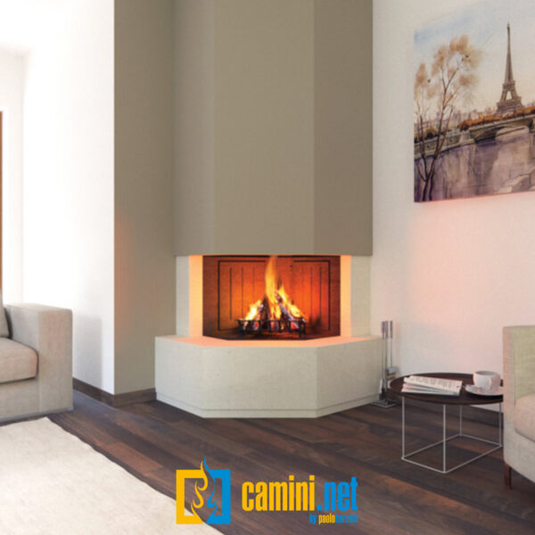Camino rustico AGE con rivestimento