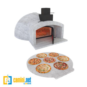 Forno a legna Gusto 110 da 4/6 pizze