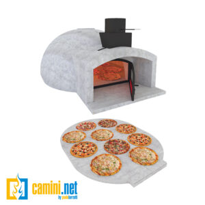 Forno a legna Gusto 110 Super da 6/8 pizze