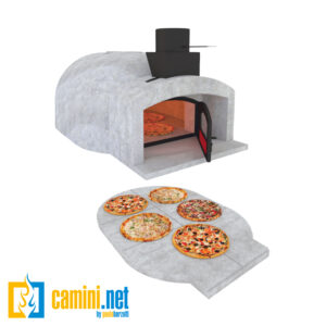 Forno a legna Gusto 80 Super da 4/6 pizze