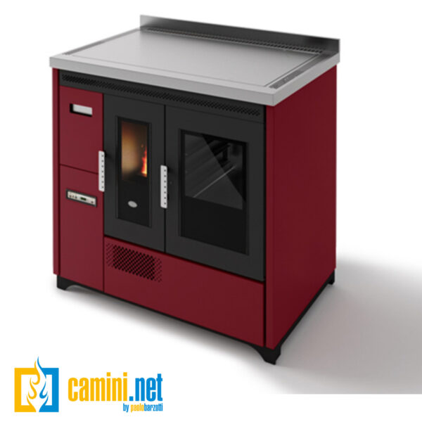Cucina a pellet Enrica ventilata - immagine 2