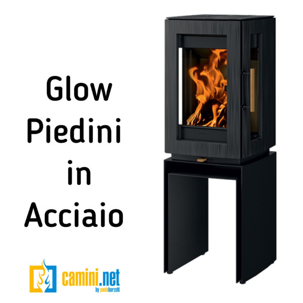 Stufa a legna GLOW in ghisa - immagine 8