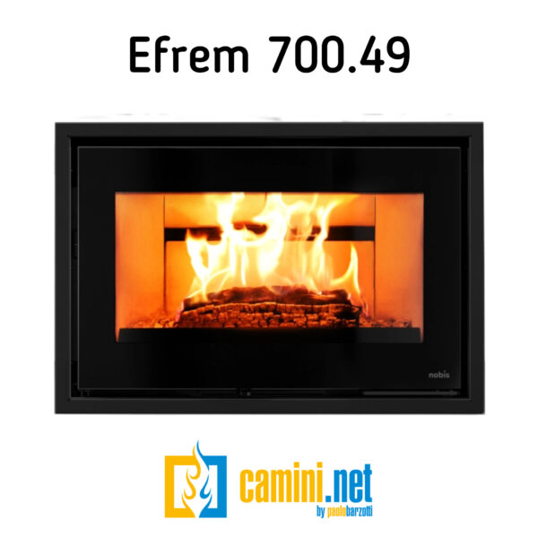 Inserto a legna EFREM 70 - immagine 5