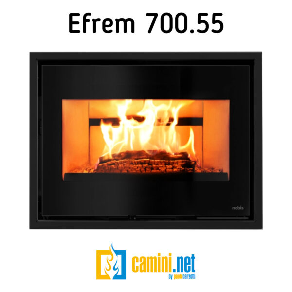 Inserto a legna EFREM 70 - immagine 4