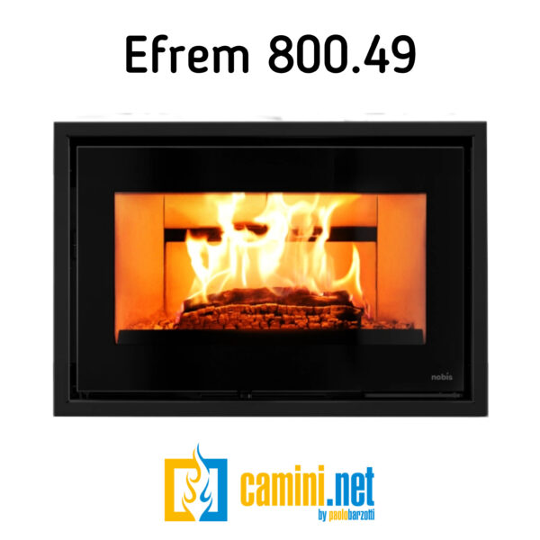 Inserto a legna EFREM 80 - immagine 4