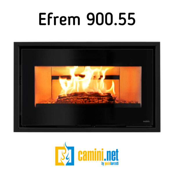 Inserto a legna EFREM 90 - immagine 4