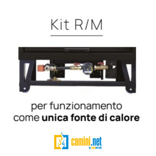 Termocamino a legna Idrostar 100 - immagine 7