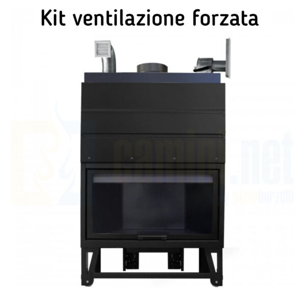 Termocamino a legna Idrostar 100 - immagine 4