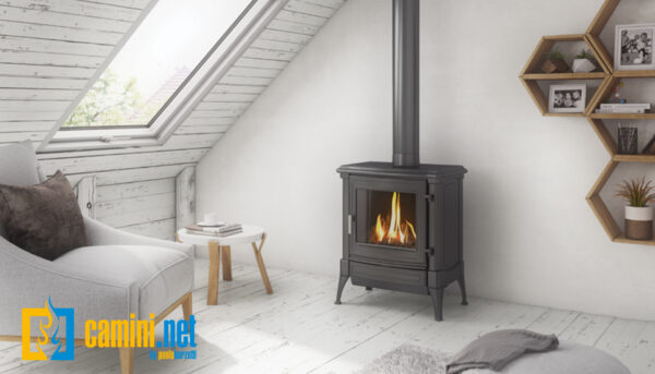 Stufa a gas classica in ghisa 35 - immagine 2