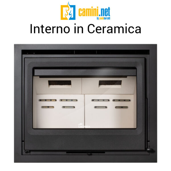 Inserto a legna 5 stelle Laga Vision - immagine 10