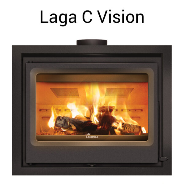 Inserto a legna 5 stelle Laga Vision - immagine 4