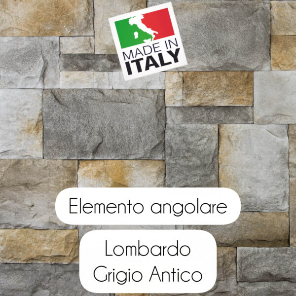 Angolo in pietra ricostruita LOMBARDO (5 COLORAZIONI) - immagine 4