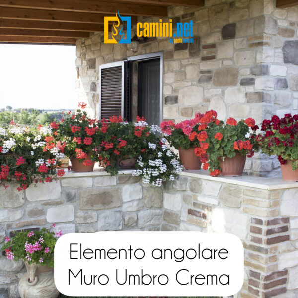 Angolo in pietra ricostruita Muro Umbro (4 COLORAZIONI) - immagine 5