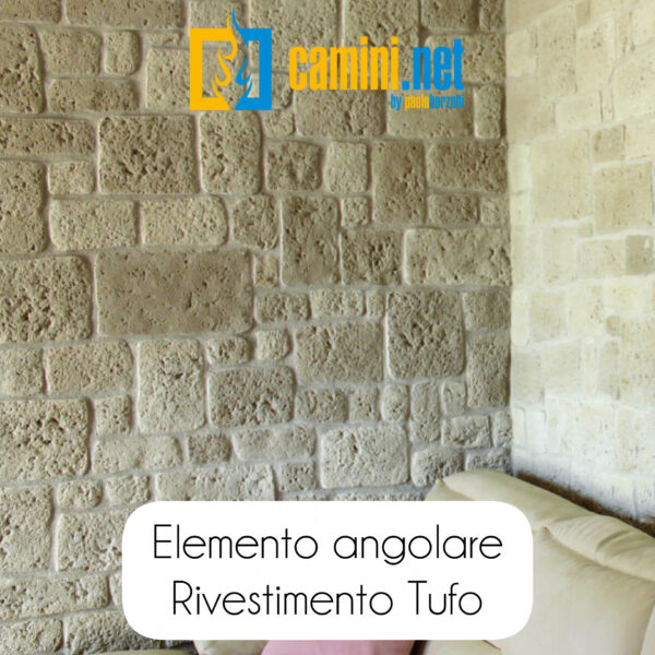 Angolo in pietra ricostruita TUFO (2 colorazioni)