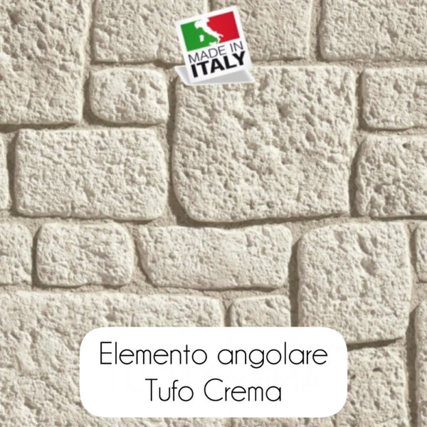 Angolo in pietra ricostruita TUFO (2 colorazioni) - immagine 3